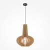 Lampa wisząca designerska rustykalna brązowa nad stół do jadalni do salonu ozdobna regulacja wysokości Roots MAYTONI MOD193PL-01W1